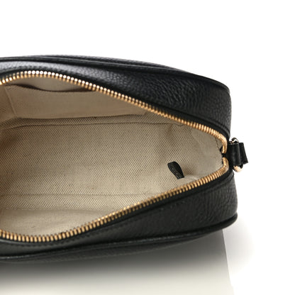 Gucci Pebbled Calfskin Small Soho Disco Bag Black 5 of 11