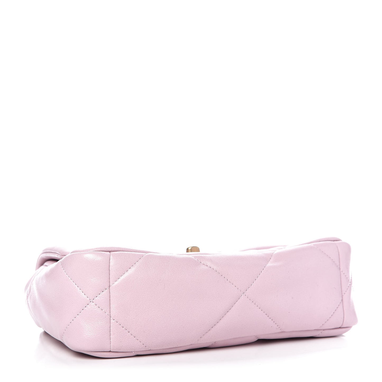 Lambskin Quilted Medium Chanel 19 Flap Light Pink