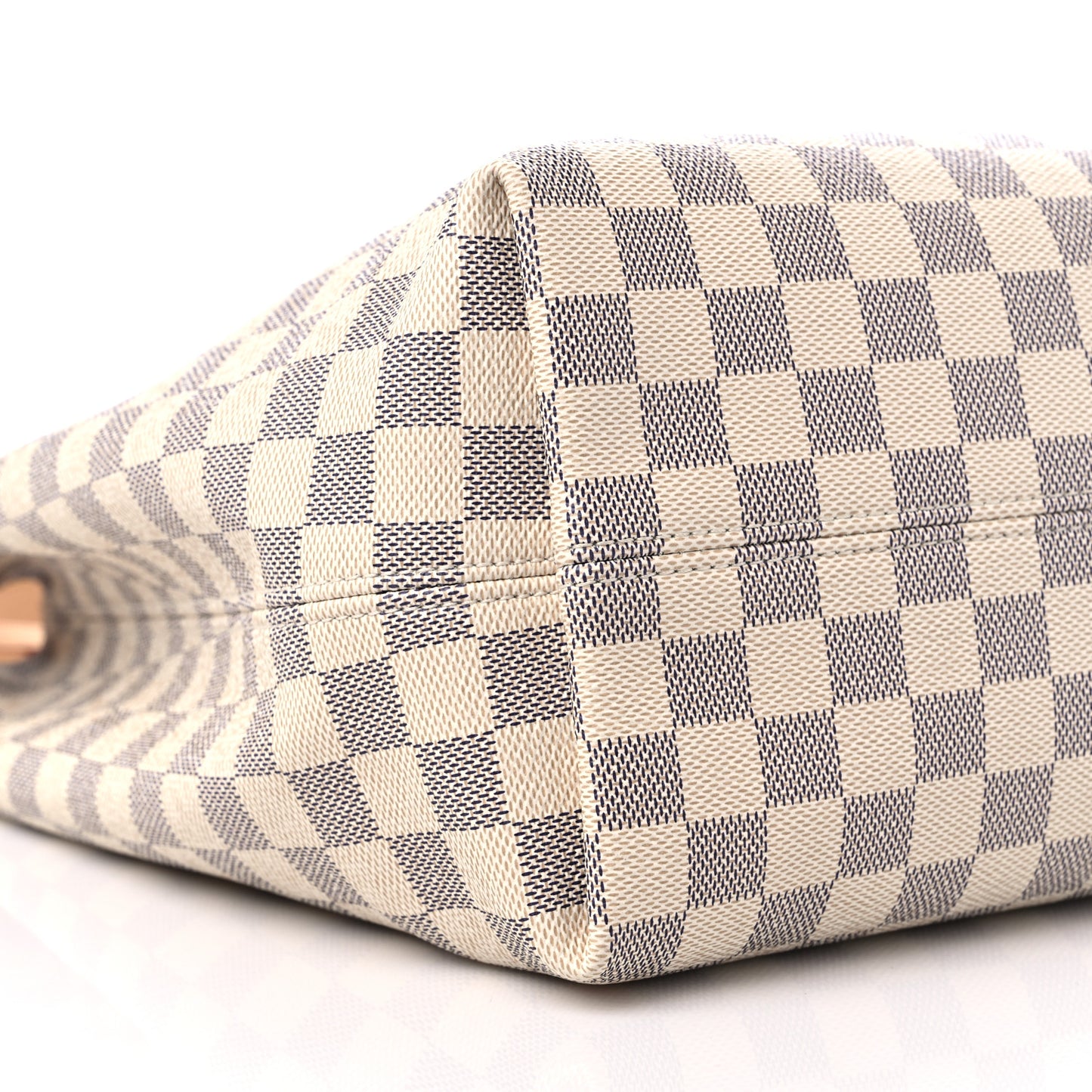 Damier Azur Graceful MM Rose Ballerine