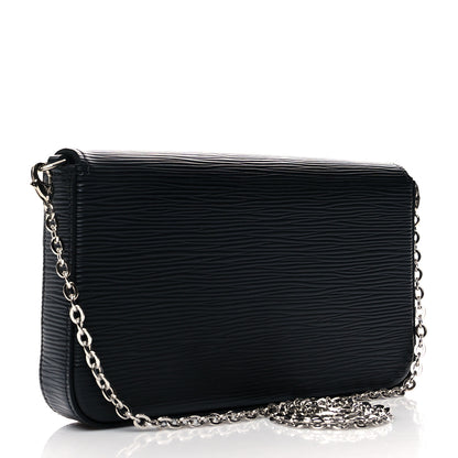 Louis Vuitton Epi Pochette Felicie Black 4 of 12