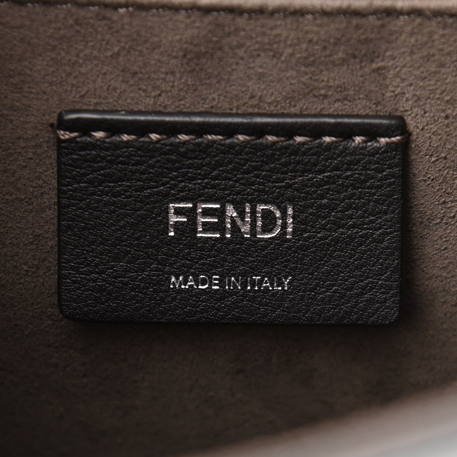 Fendi Vitello Century Opaco F is Fendi Kan I Shoulder Bag Grigio Perla 6 of 10