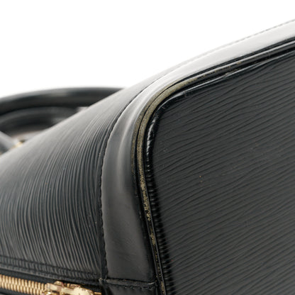 Louis Vuitton Epi Alma PM Black 12 of 13