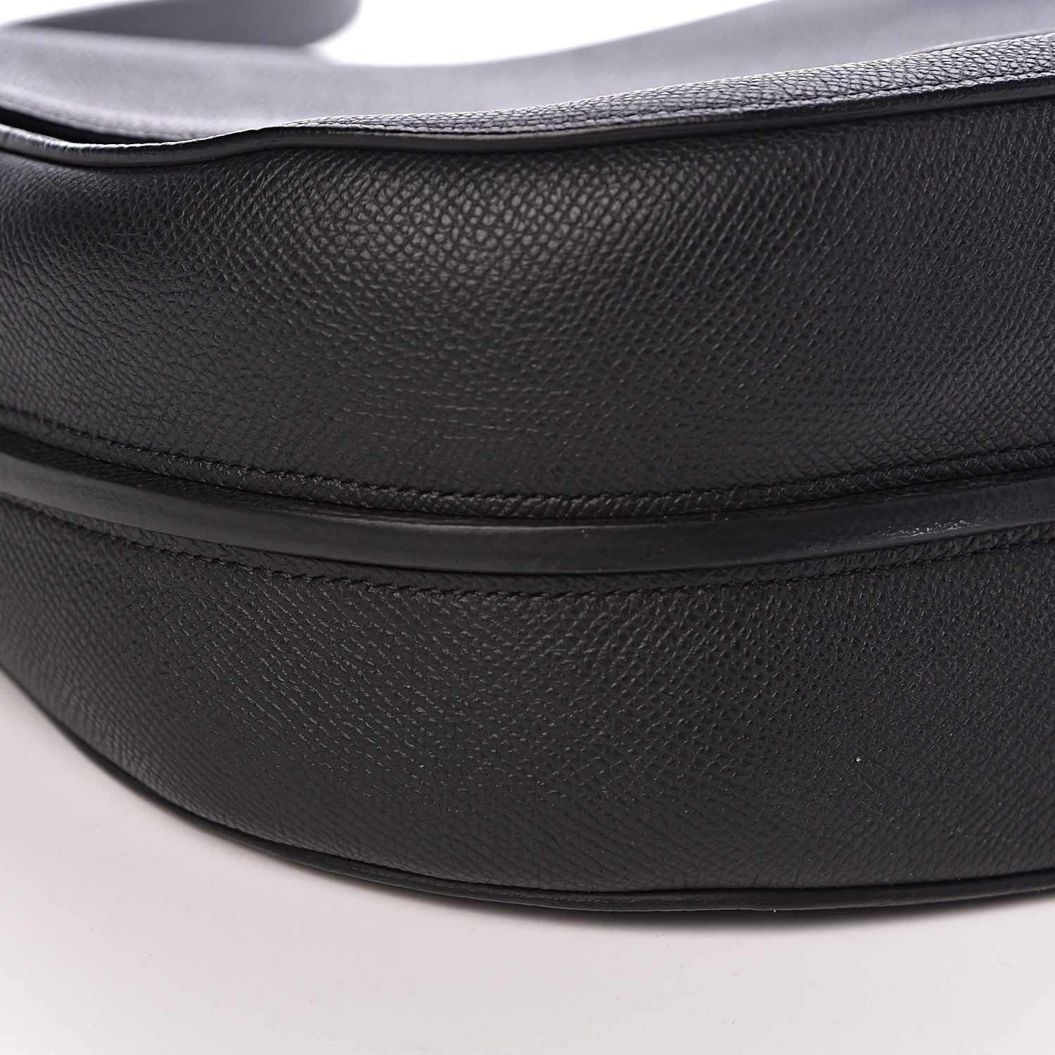 Celine Grained Calfskin Medium Trotteur Black 8 of 11