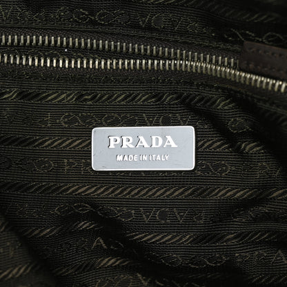 Prada Nappa Hydra Shoulder Bag Terra 6 of 10