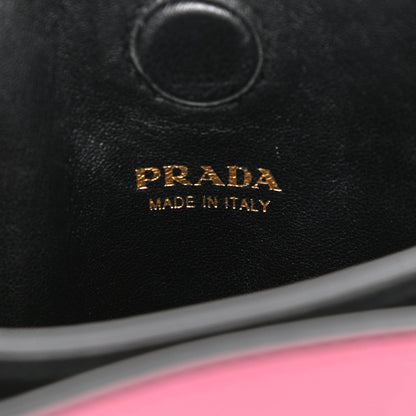 Prada City Calfskin Small Margit Bag Begonia Black 7 of 12