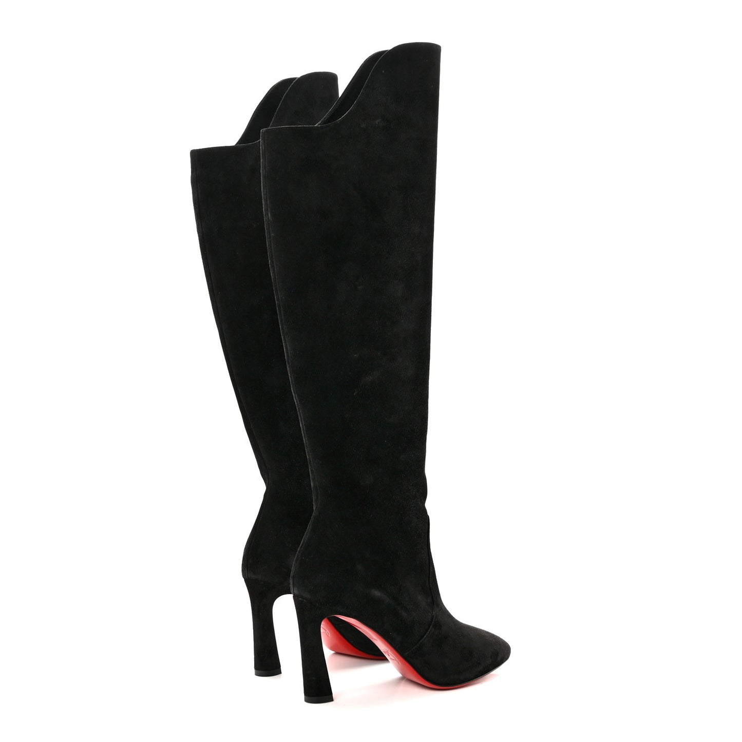 Veau Velours Eleonor Botta 85 Tall Boots 36 Black
