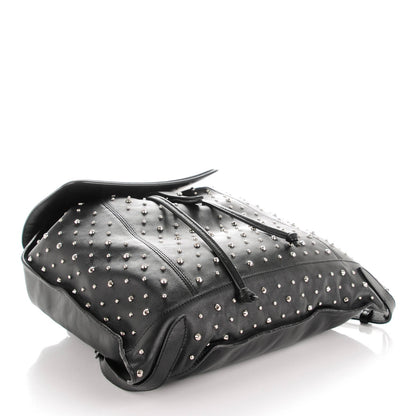 Alexander McQueen Calfskin Studded Padlock Zip Backpack Black 4 of 7