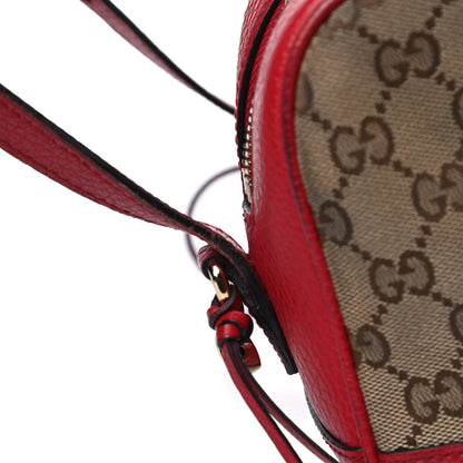 Gucci Monogram Mini Bree Messenger Bag Red 14 of 21