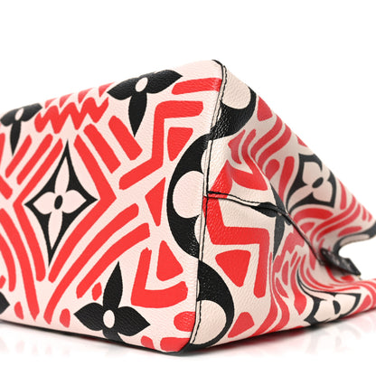 Louis Vuitton Monogram Giant Crafty NeoNoe MM Creme Rouge Black 9 of 9