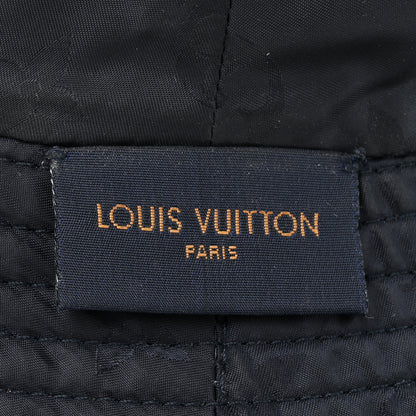 Louis Vuitton Nylon Monogram Reversible Bob Bucket Hat S Brown Black 12 of 12