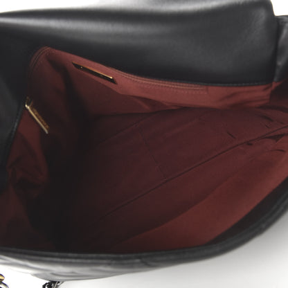 Chanel Goatskin Quilted Maxi 19 Flap Black 5 of 10