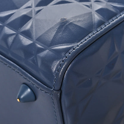 Christian Dior Calfskin Cannage Diamond Small My ABCDior Blue 7 of 18