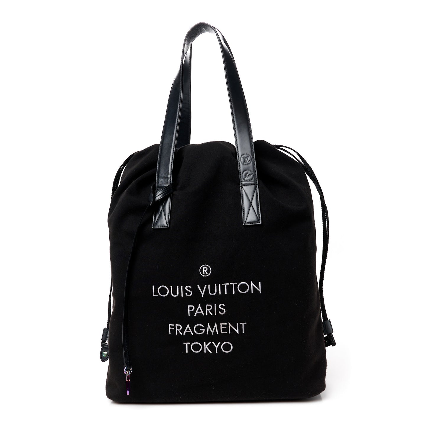 fragment x louis vuitton backpack replica 39LV M43409 rucksack SONOBE KE loved condition with creasing to leather trim. Louis Vuitton x Fragment has