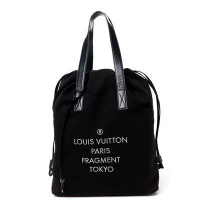 Louis Vuitton Canvas Fragment Cabas Light Tote Bag Black 1 of 12