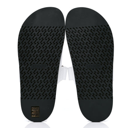 Hermes Calfskin Mens Chypre Sandals 42 White 4 of 4