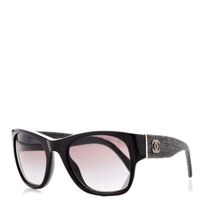 Chanel Acetate Denim CC Sunglasses 5162 Black 1 of 8