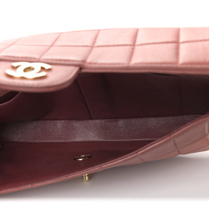 Chanel Lambskin East West Chocolate Bar Flap Pink 4 of 5