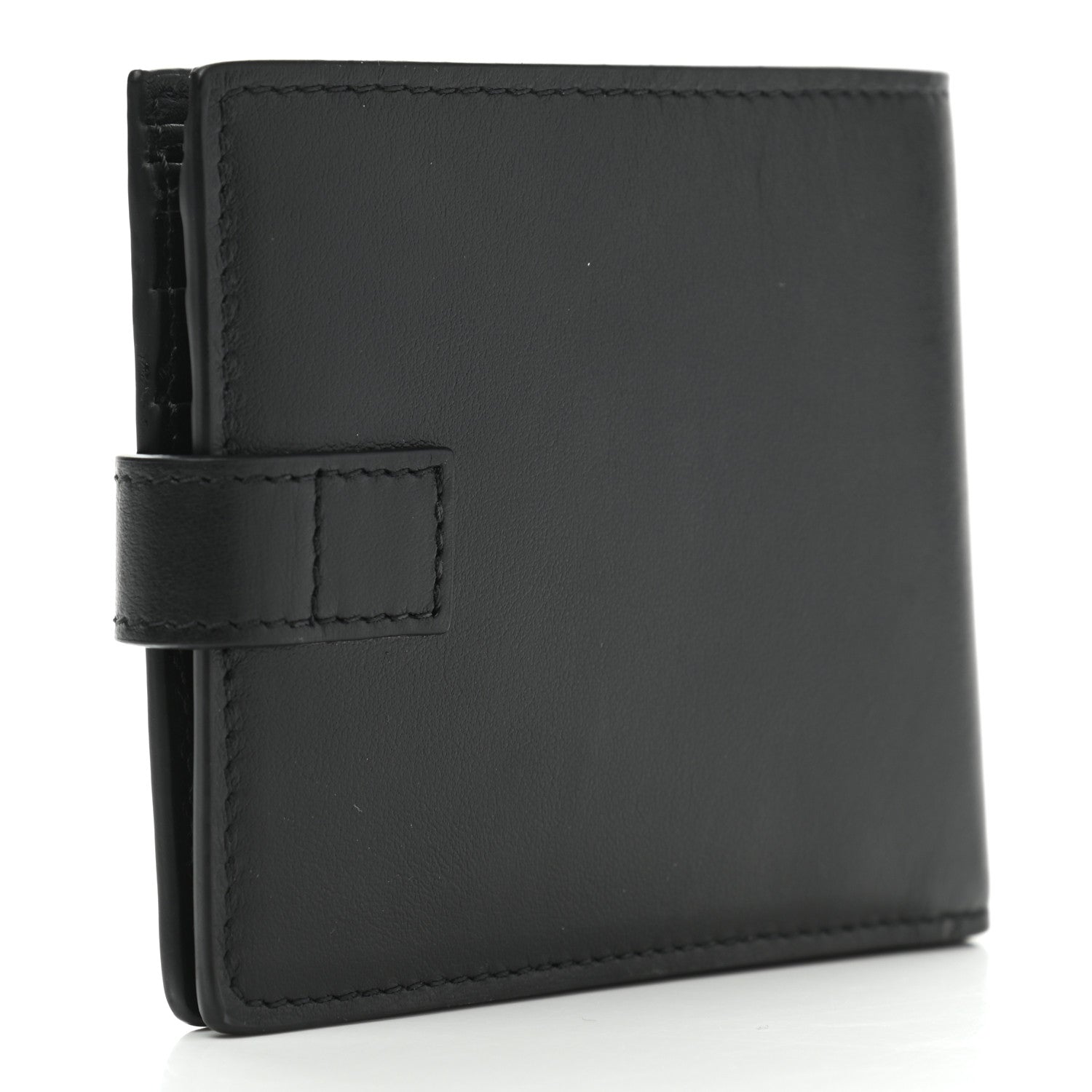 Versace Vitello Medusa Bi-Fold Wallet Black 3 of 6