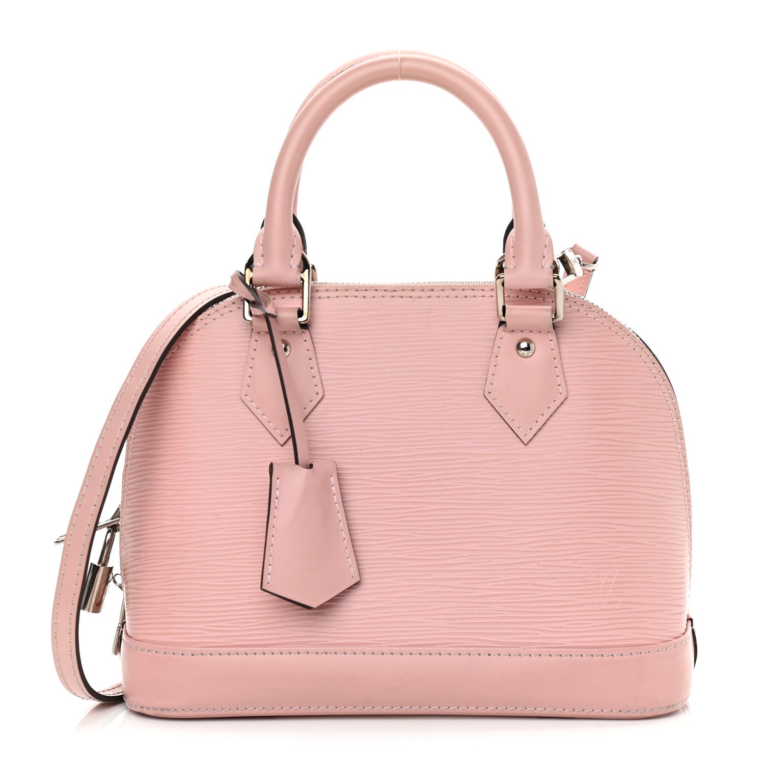 Louis Vuitton Epi Alma BB Rose Ballerine 1 of 15