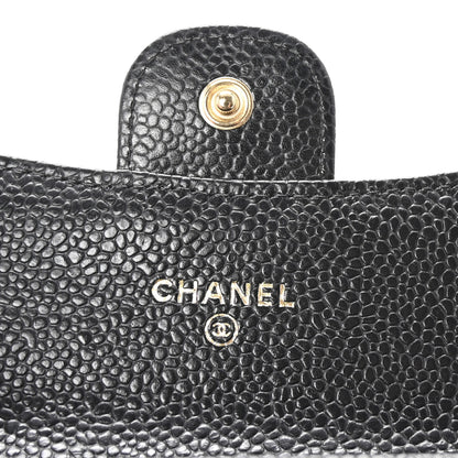 Chanel Caviar Quilted Flap Card Holder Black 6 of 8