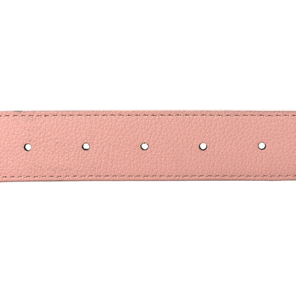 Louis Vuitton Calfskin Monogram 30mm LV Initiales Reversible Belt 90 36 Rose Poudre 4 of 6