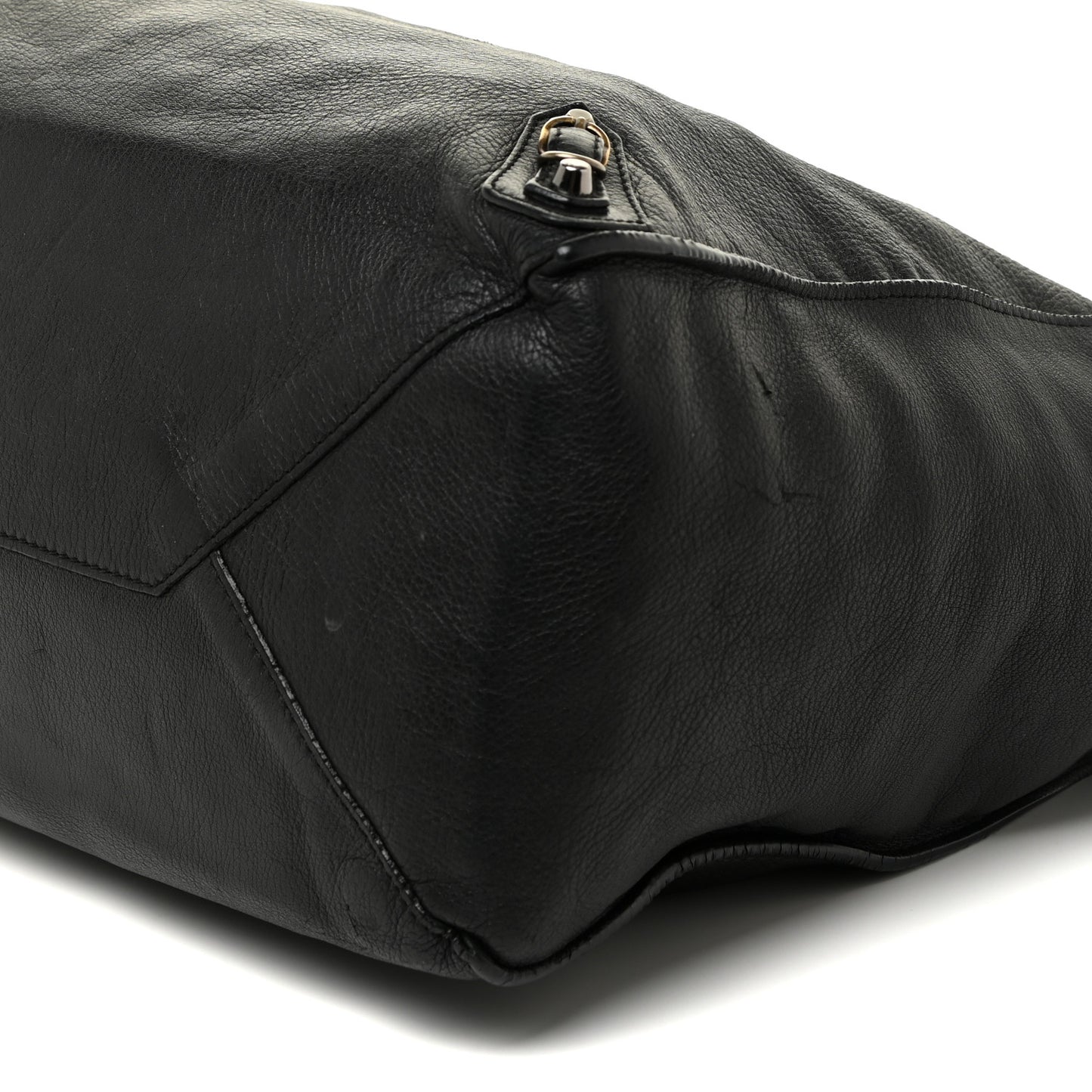 Supple Calfskin Papier A4 Tote Black
