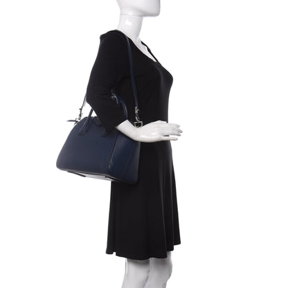Givenchy Sugar Goatskin Small Antigona Navy 2 of 10