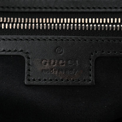 Gucci Calfskin Petite GG Small Tote Bag Black 6 of 10