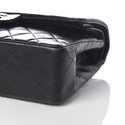 Chanel Lambskin Quilted Small Double Flap Black 9 of 9