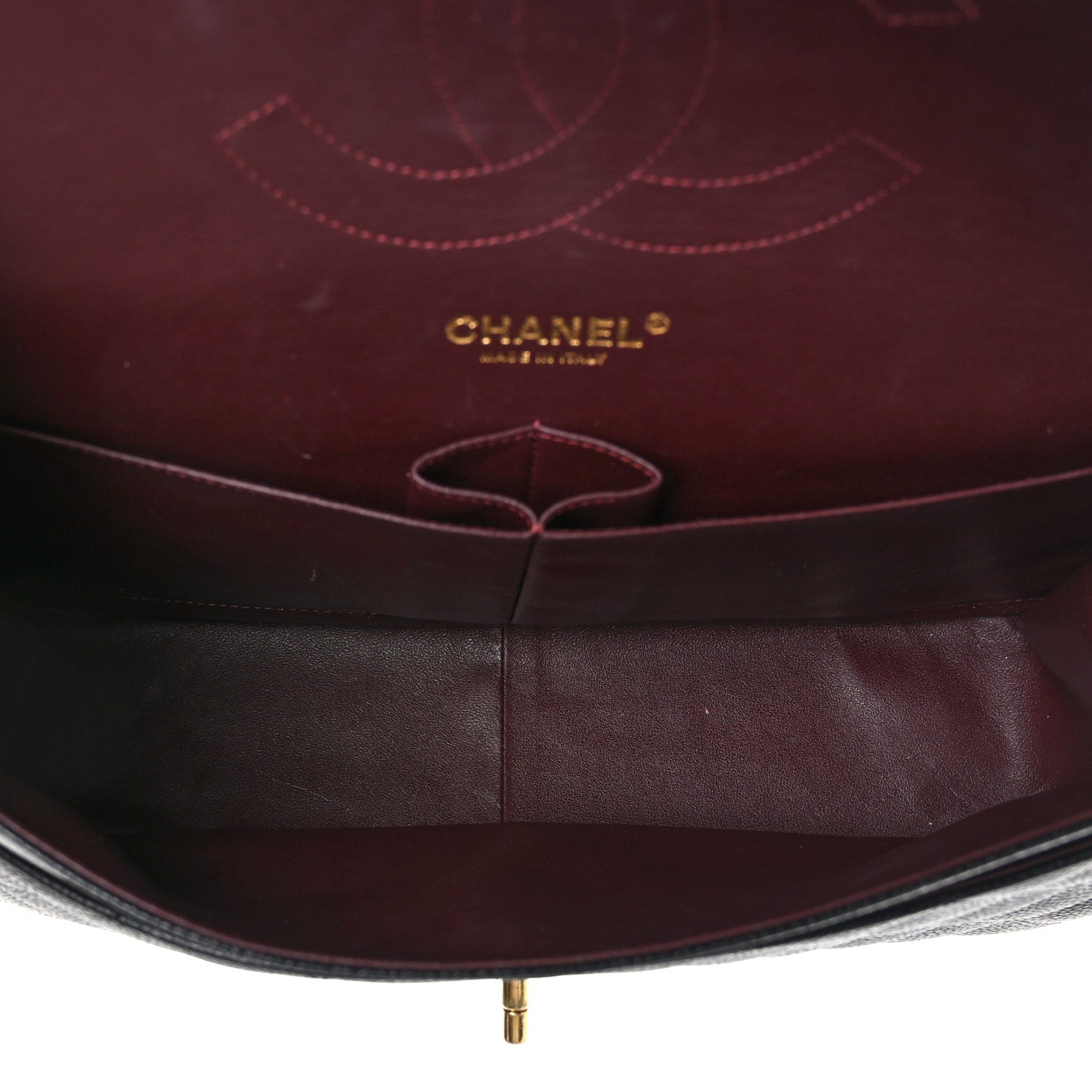 Chanel Caviar Quilted Jumbo Double Flap Black 5 of 9