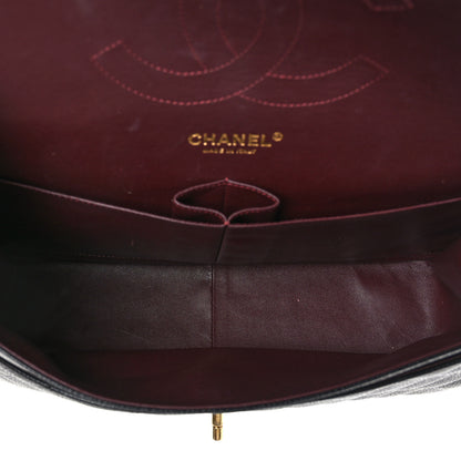 Chanel Caviar Quilted Jumbo Double Flap Black 5 of 9