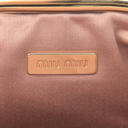 Miu Miu Nappa Matelasse Miu Belle Mini Bag Black 8 of 12
