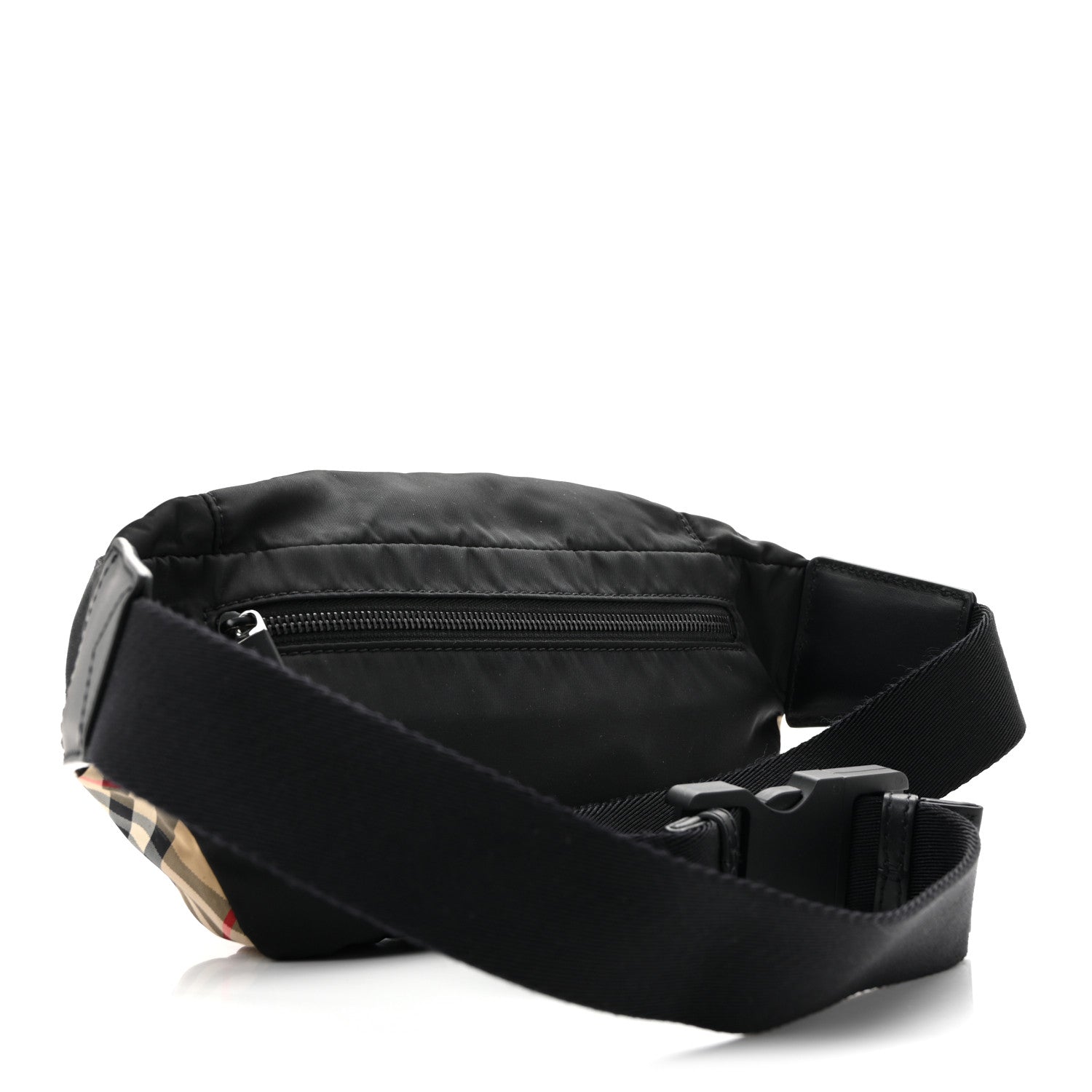 Burberry Nylon Vintage Check Sonny Bum Bag Archive Beige Black