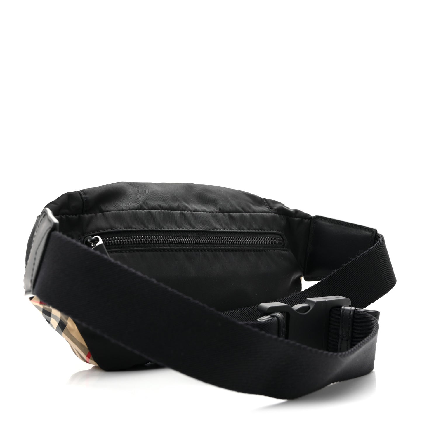 Nylon Vintage Check Sonny Bum Bag Archive Beige Black