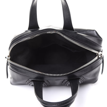 Givenchy Waxed Calfskin Medium Nightingale Logo Strap Black 5 of 10
