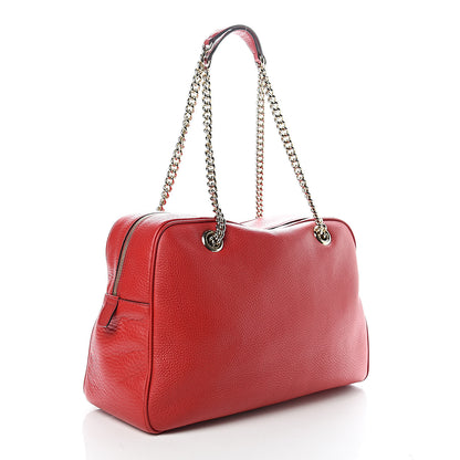 Gucci Cellarius Calfskin Medium Soho Bowler Tabasco 3 of 10