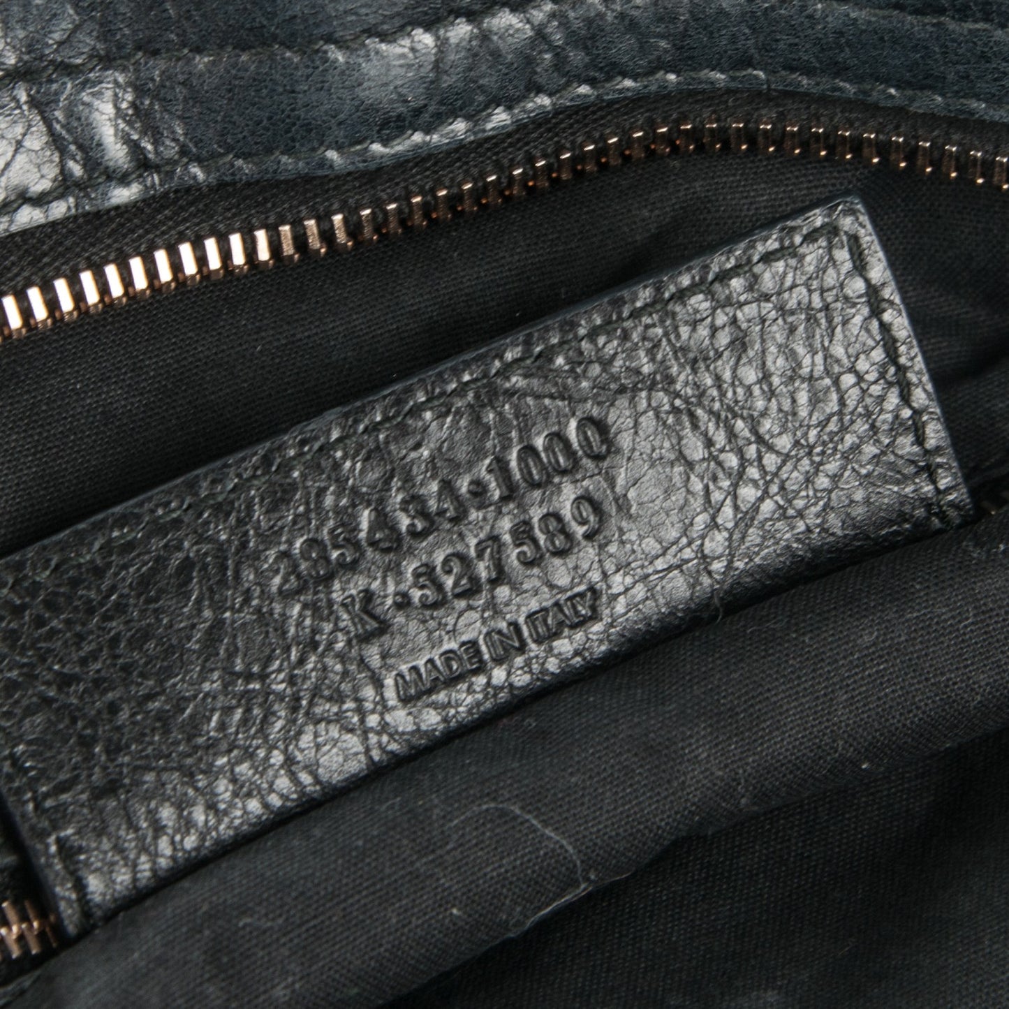 Agneau Giant 12 Rose Gold Hardware Town Black