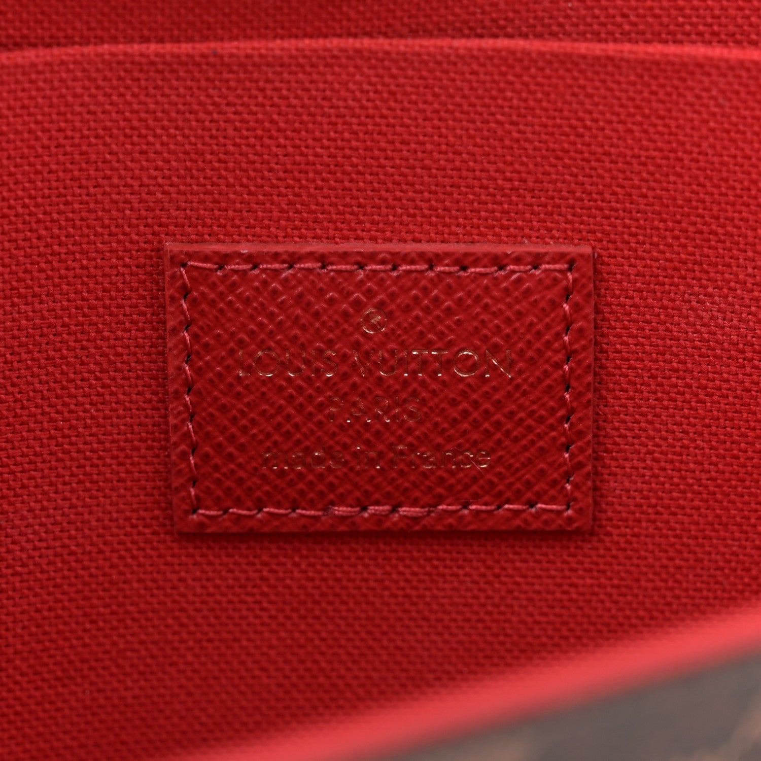 Louis Vuitton Damier Ebene Pochette Felicie Chain Wallet 7 of 11