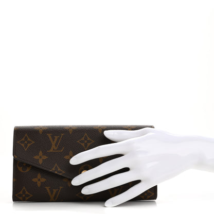 Louis Vuitton Monogram Sarah Wallet NM Rose Ballerine 2 of 9