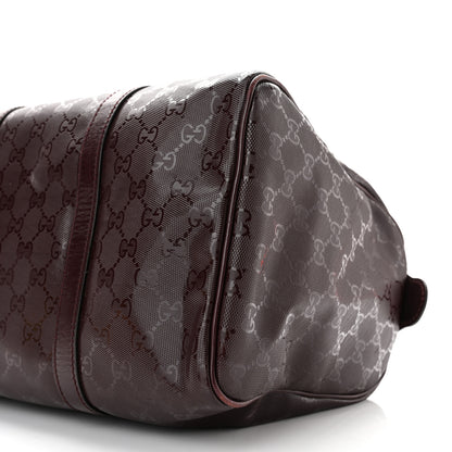 Gucci Imprime Monogram Medium Joy Boston Bordeaux 10 of 10