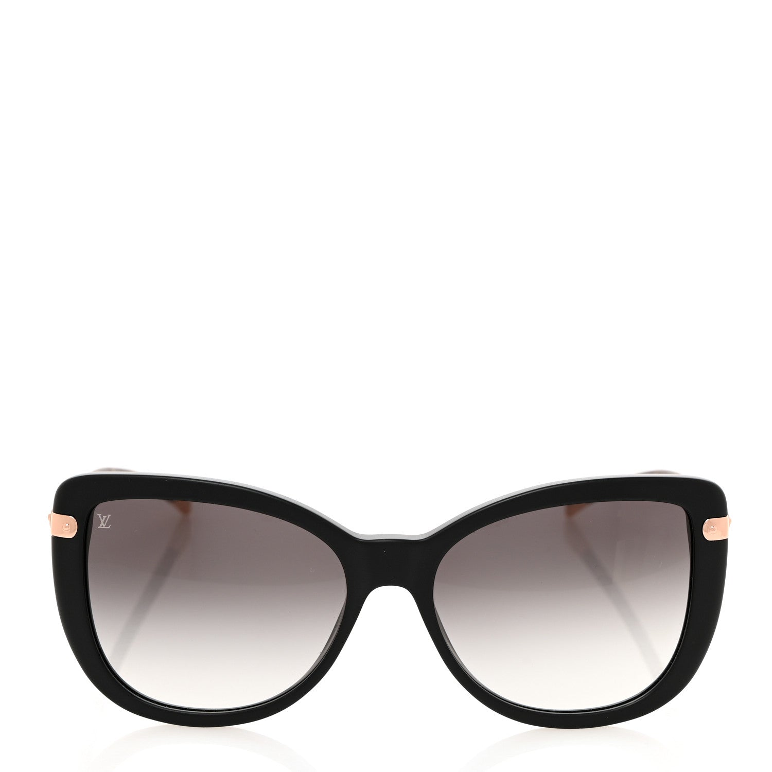 Louis Vuitton Monogram Acetate Charlotte Sunglasses Z0781W Black 2 of 9