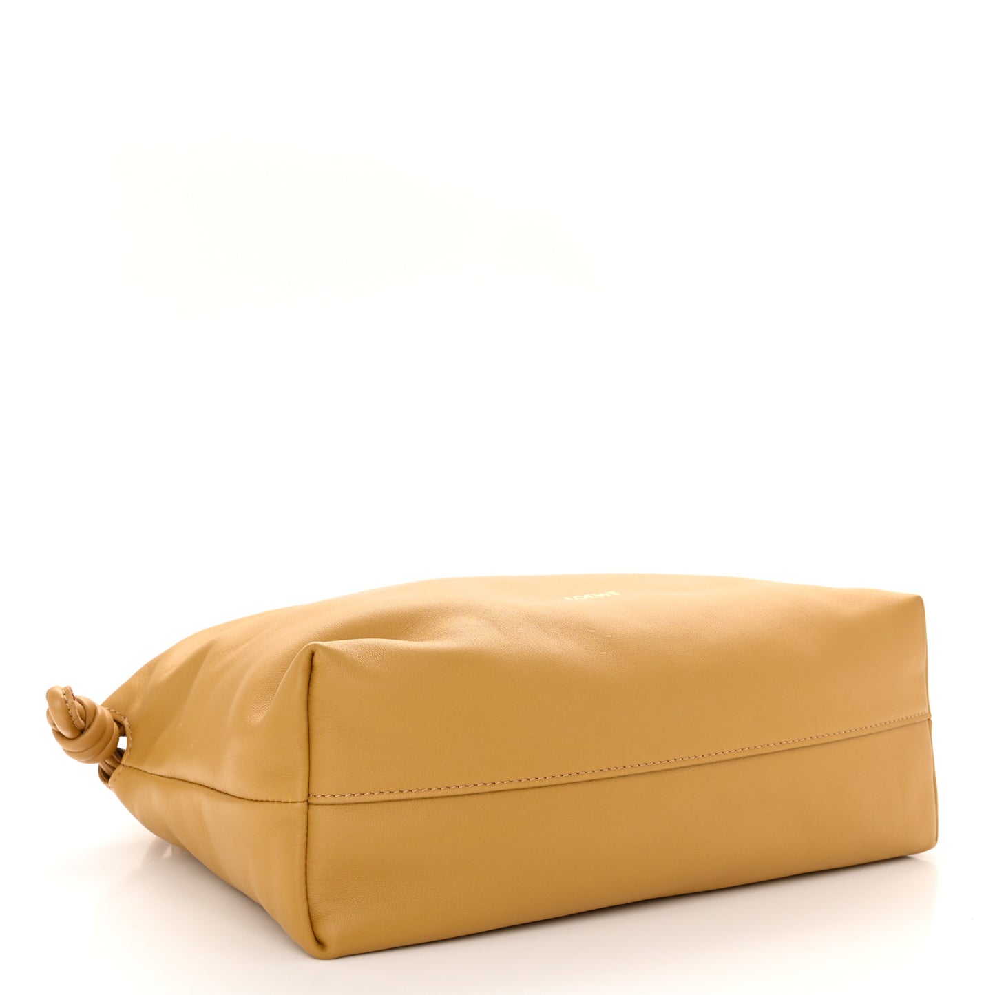 Mellow Nappa Donut Medium Chain Flamenco Knot Clutch Sahara