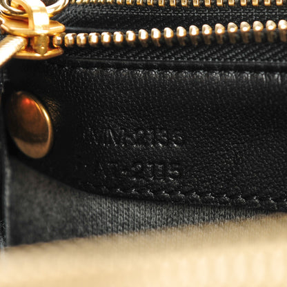 Celine Lambskin Large Trio Crossbody Bag Black 8 of 8