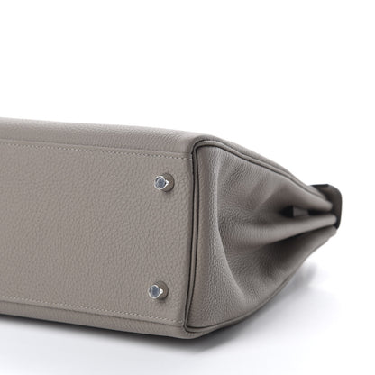 Hermes Togo Kelly Retourne 28 Gris Asphalte 7 of 10