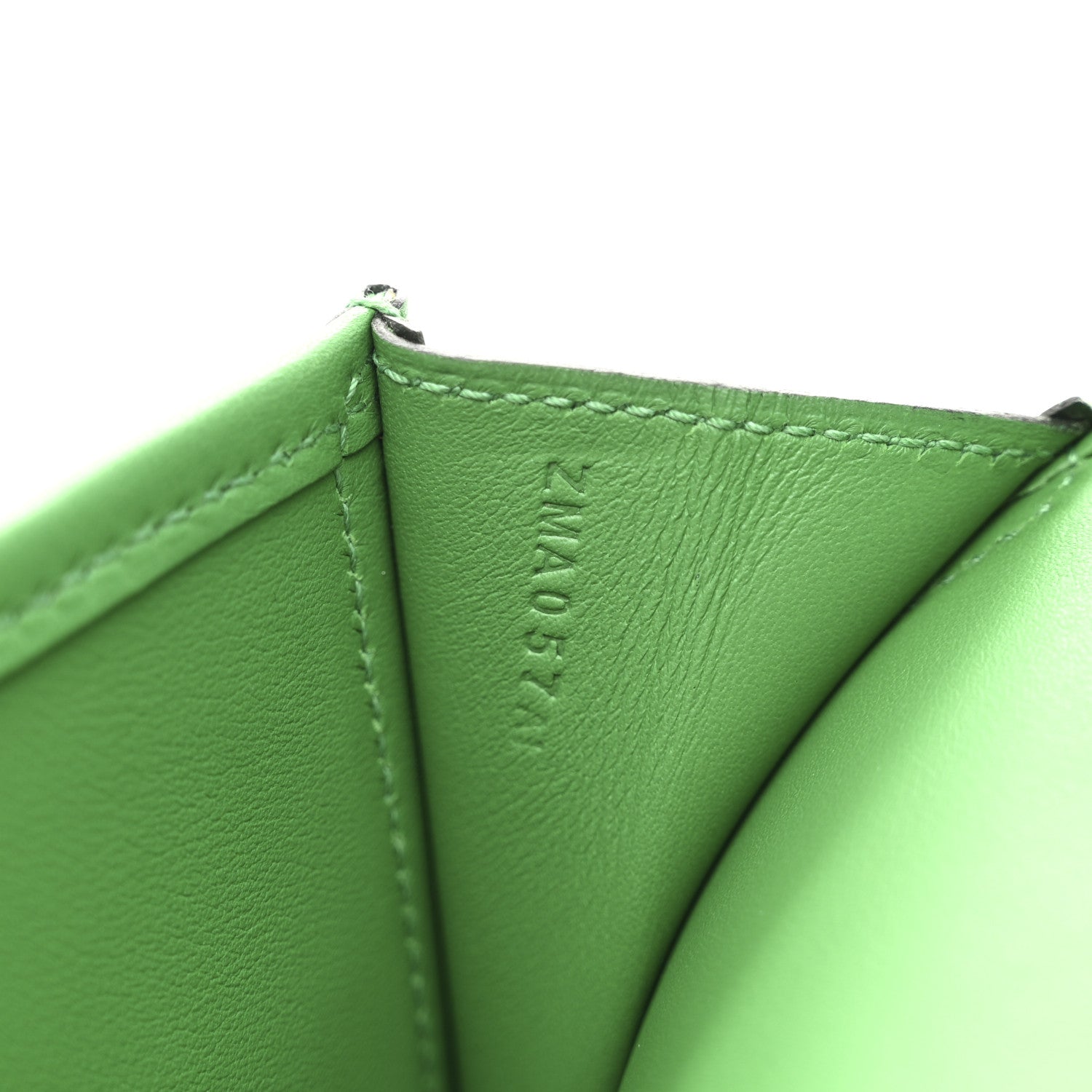 Hermes Swift Shiny Alligator Jige Elan Touch 29 Clutch Bambou