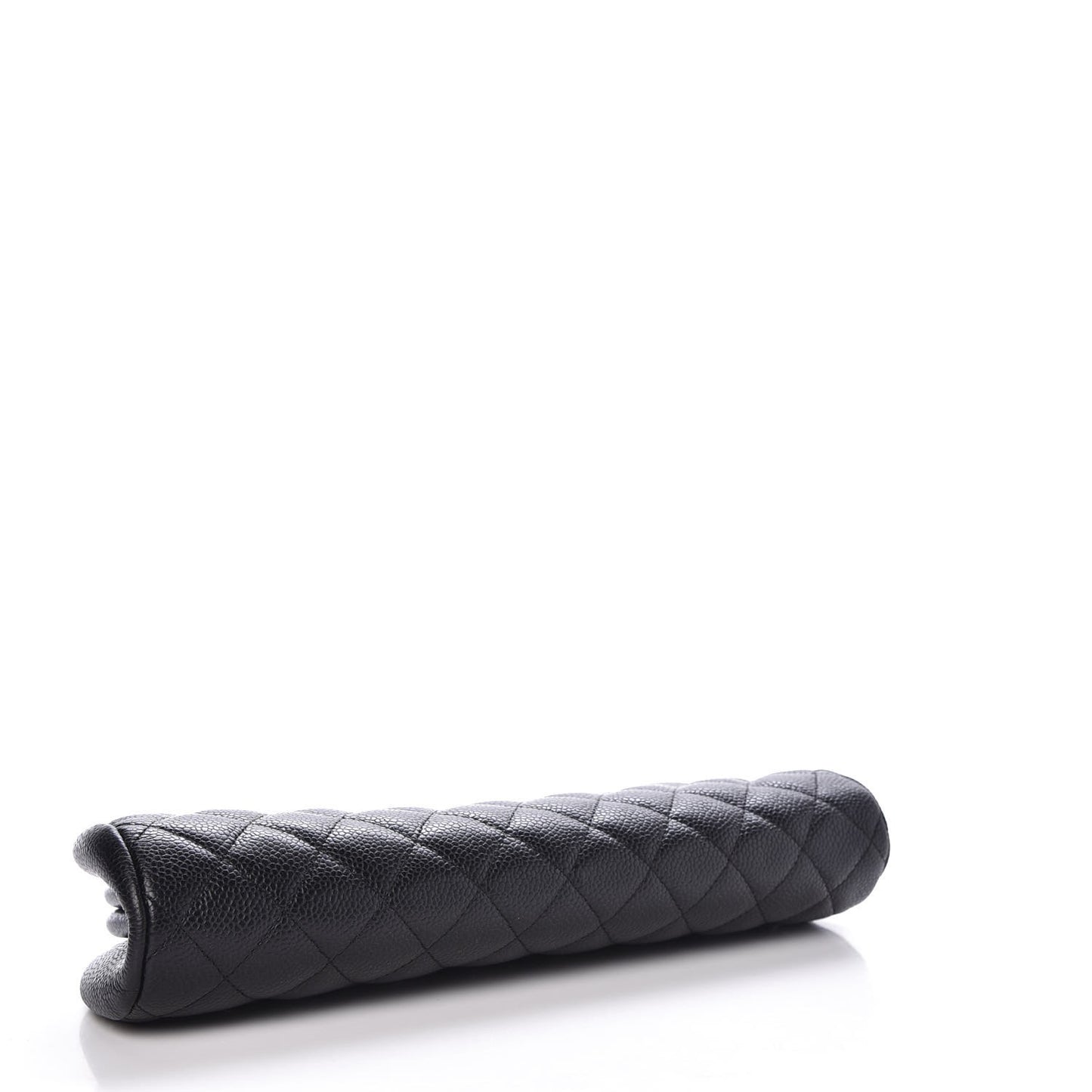 Caviar Quilted Timeless Clutch Black