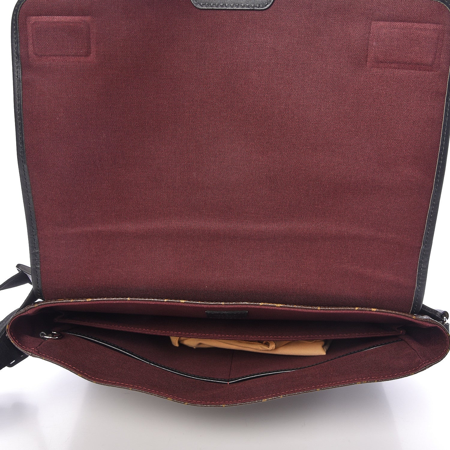 Louis Vuitton Monogram Macassar Bass GM 7 of 15