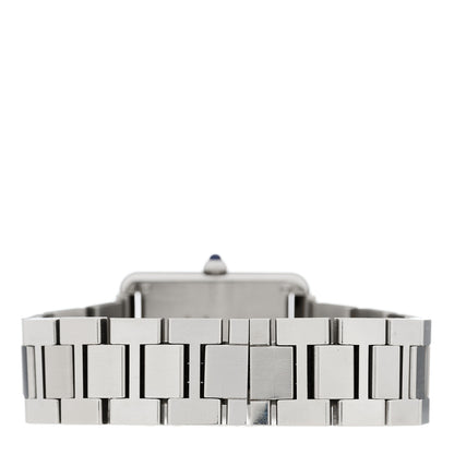 Cartier Stainless Steel 24mm Tank Solo Quartz Watch 3 of 4