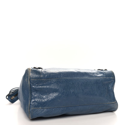Balenciaga Agneau Classic Hardware Velo Bleu Persan 5 of 19