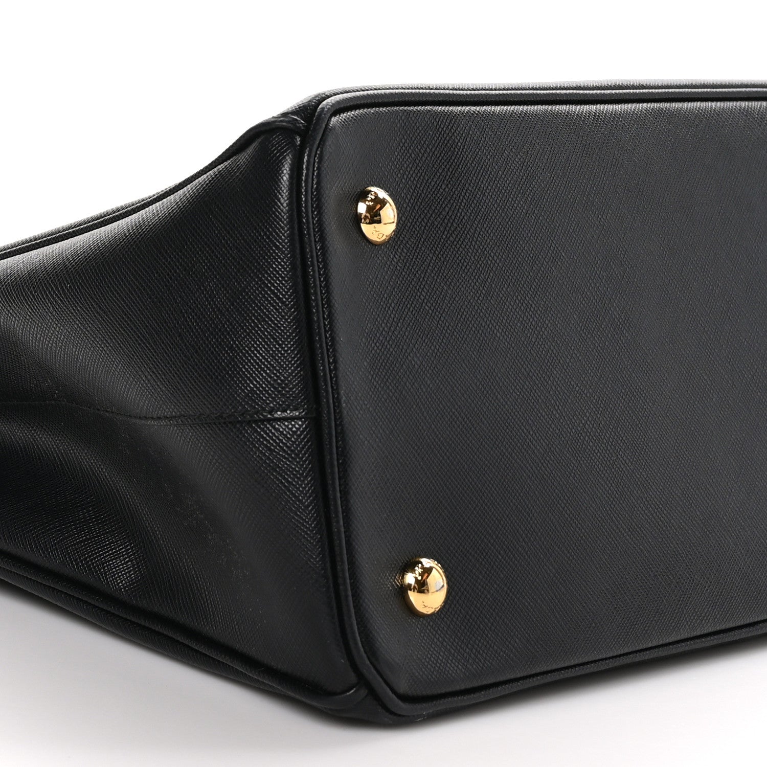 Prada Saffiano Medium Galleria Double Zip Tote Black 8 of 9